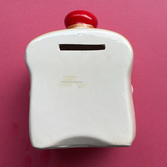 Vintage Bread/Toast kawaii coin bank - Picture 5 of 10